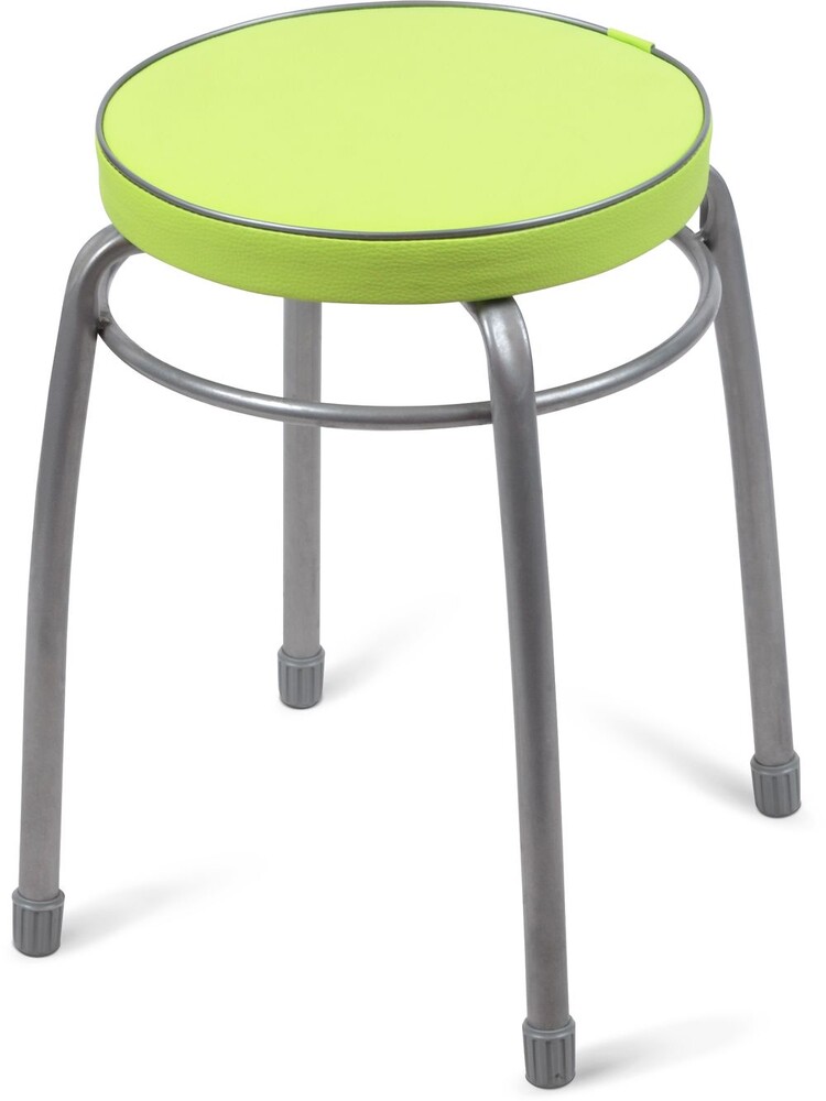 Табурет Фабрик 1 КРУГ винилискожа Фисташковый ТФ01/Ф NIKA*