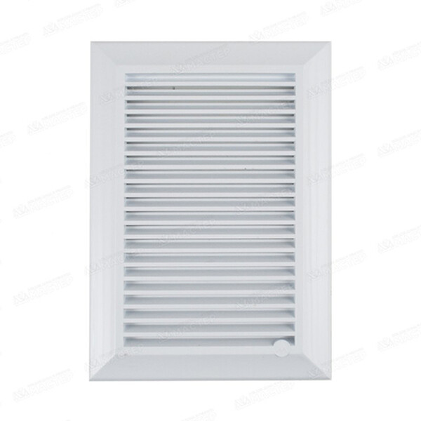 Решетка вентиляционная DOSPEL DUO SMART 140х210 накладная 172х248 с выходом 128х202 (разборная) (007-4175)