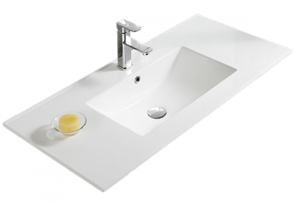 800-9080E (Е80) Умывальник-столешница для ванной врезная 810х470х165 MELANA