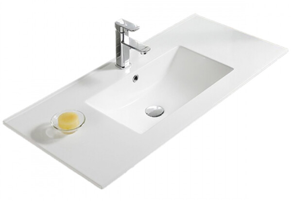 800-9080E (Е80) Умывальник-столешница для ванной врезная 810х470х165 MELANA