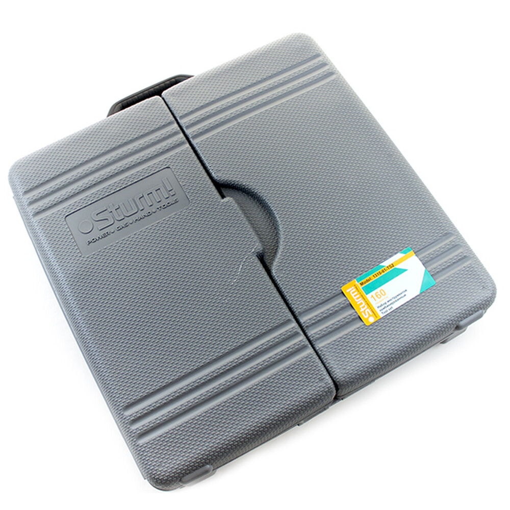 1310-01-TS2 Набор инструментов 160 ПРЕДМЕТОВ, В ПЛАСТИКОВОМ КЕЙСЕ, Sturm!