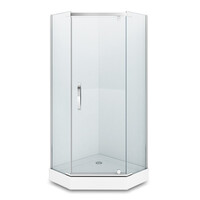 Душевое ограждение ALEX BAITLER AB215-90 (90*90*200) стекло прозрачное 8мм 3к.