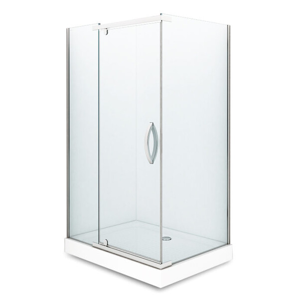 Душевое ограждение ALEX BAITLER AB214-120 (120*90*200) стекло прозрачное 8мм 3к.