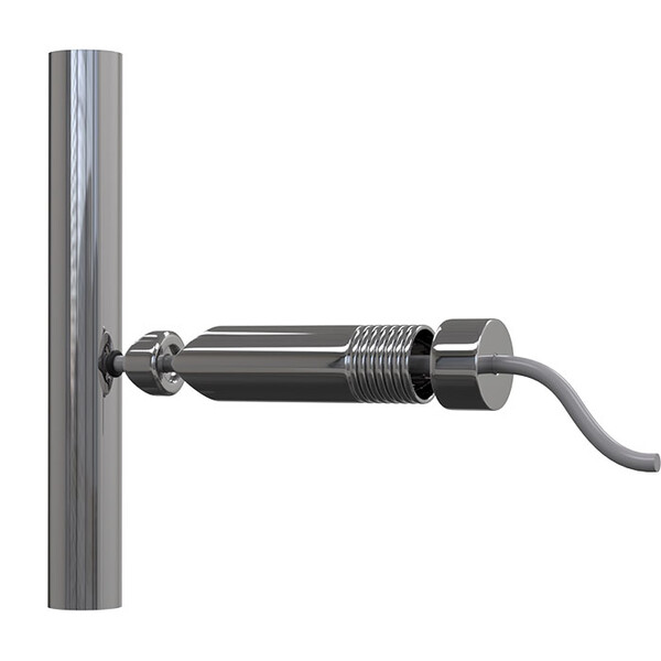 Комплект скрытого монтажа ф25 пластик для электрического полотенцесушителя УНИВЕРСАЛЬНЫЙ (Хром) 11244