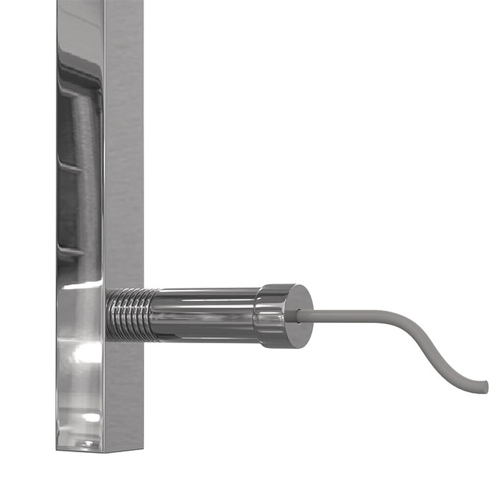 Комплект скрытого монтажа ф25 пластик для электрического полотенцесушителя УНИВЕРСАЛЬНЫЙ (Хром) 11244