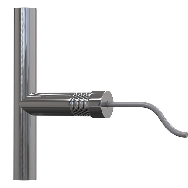 Комплект скрытого монтажа ф25 пластик для электрического полотенцесушителя УНИВЕРСАЛЬНЫЙ (Хром) 11244