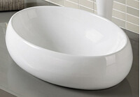 800-320317/А252В Фигурный умывальник накладной 490х350х140 MELANA