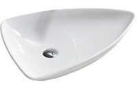800-7861 (А235) Фигурный умывальник накладной 675х470х125 MELANA
