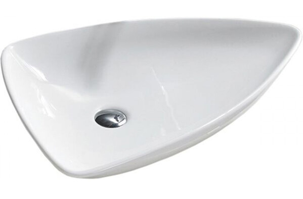 800-7861 (А235) Фигурный умывальник накладной 675х470х125 MELANA