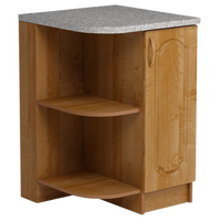 Стол торцевой 60*55 левый Ольха фасад МДФ SANTREK HOME