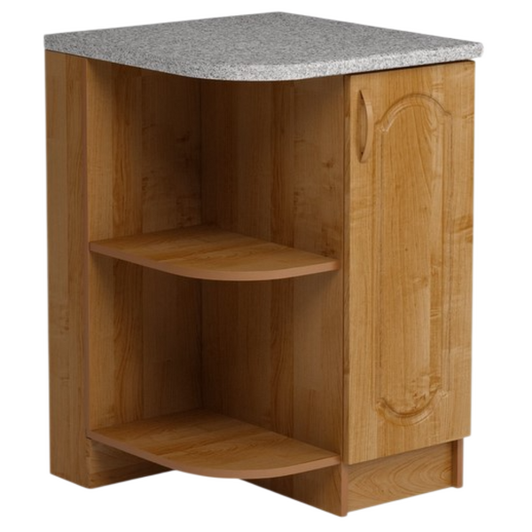 Стол торцевой 60*55 левый Ольха фасад МДФ SANTREK HOME