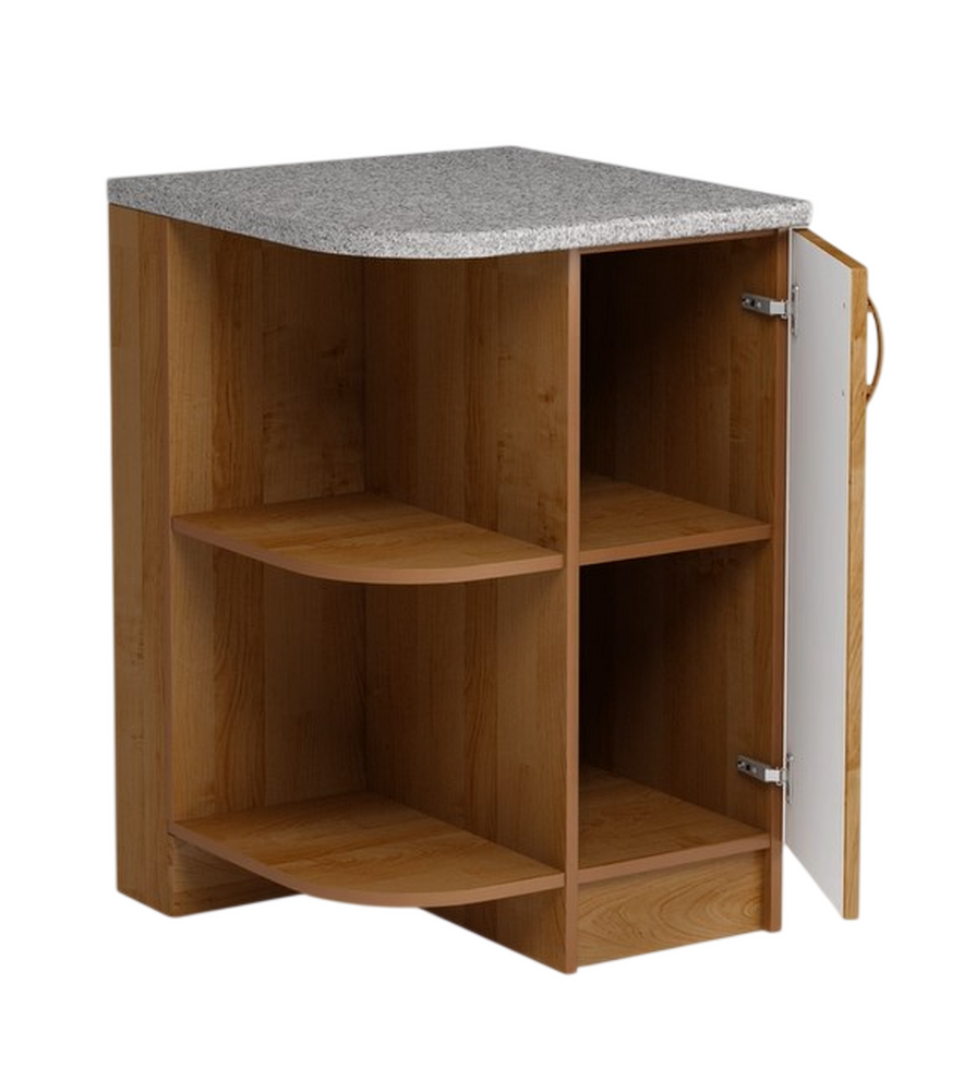 Стол торцевой 60*55 левый Ольха фасад МДФ SANTREK HOME