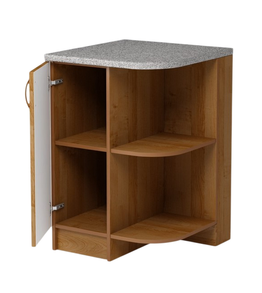 Стол торцевой 60*55 правый Ольха фасад МДФ SANTREK HOME