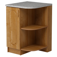 Стол торцевой 60*55 правый Ольха фасад МДФ SANTREK HOME