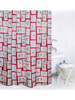 Штора для ванн BATH 180х200 Birds Photo Frames (фотоптички) (ch15140) (113)