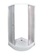 Душевой уголок СТК/SANTREK AQUA (рег.№468190) AQUA-0301 90*90*194 низ. поддон стекло мат.2 кор.
