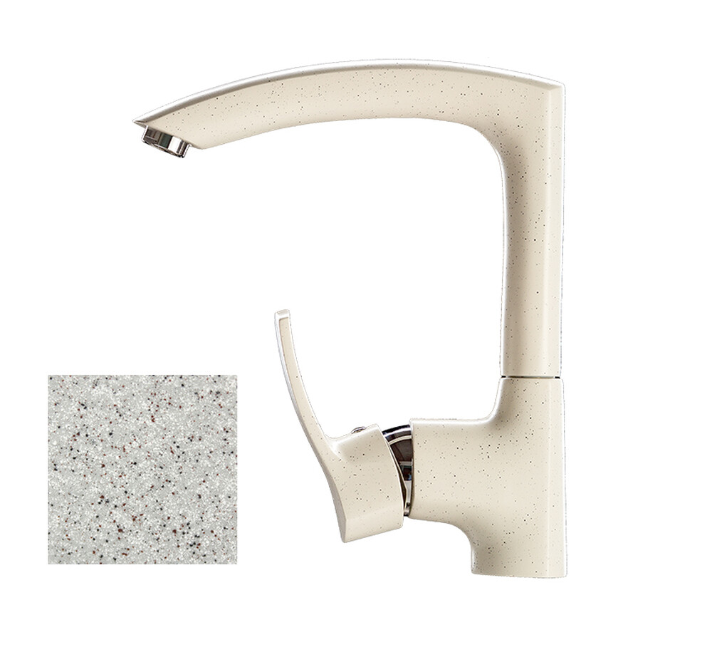 Смеситель Кухня GRANICOM 007 высокий излив (дакар), 40 картридж