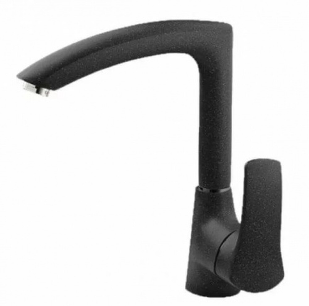 Смеситель Кухня GRANICOM 007 высокий излив (антрацит), 40 картридж