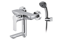 К13015 Смеситель Ванна GERHANS d-35 кор нос (хром)