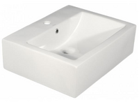 800-7033 (2073) Фигурный умывальник накладной 520х410х140 MELANA