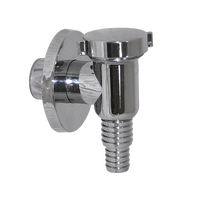 АХ-2232 Минисифон ОРИО для стир.машины пластик/хром