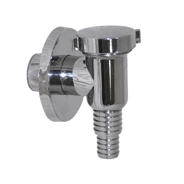 АХ-2232 Минисифон ОРИО для стир.машины пластик/хром