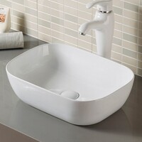 800-А419 Фигурный умывальник накладной 485х395х145 MELANA ***