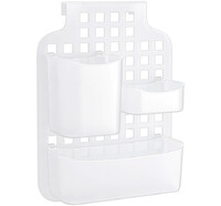 Органайзер навесной с контейнерами Белый ("М-пластика") (М 1594)