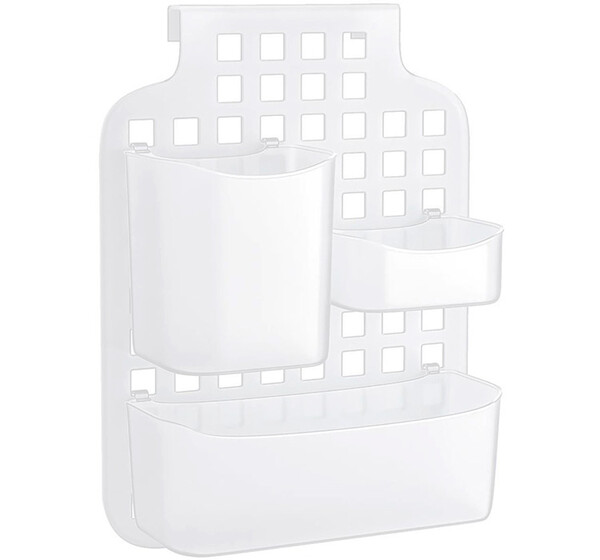 Органайзер навесной с контейнерами Белый ("М-пластика") (М 1594)