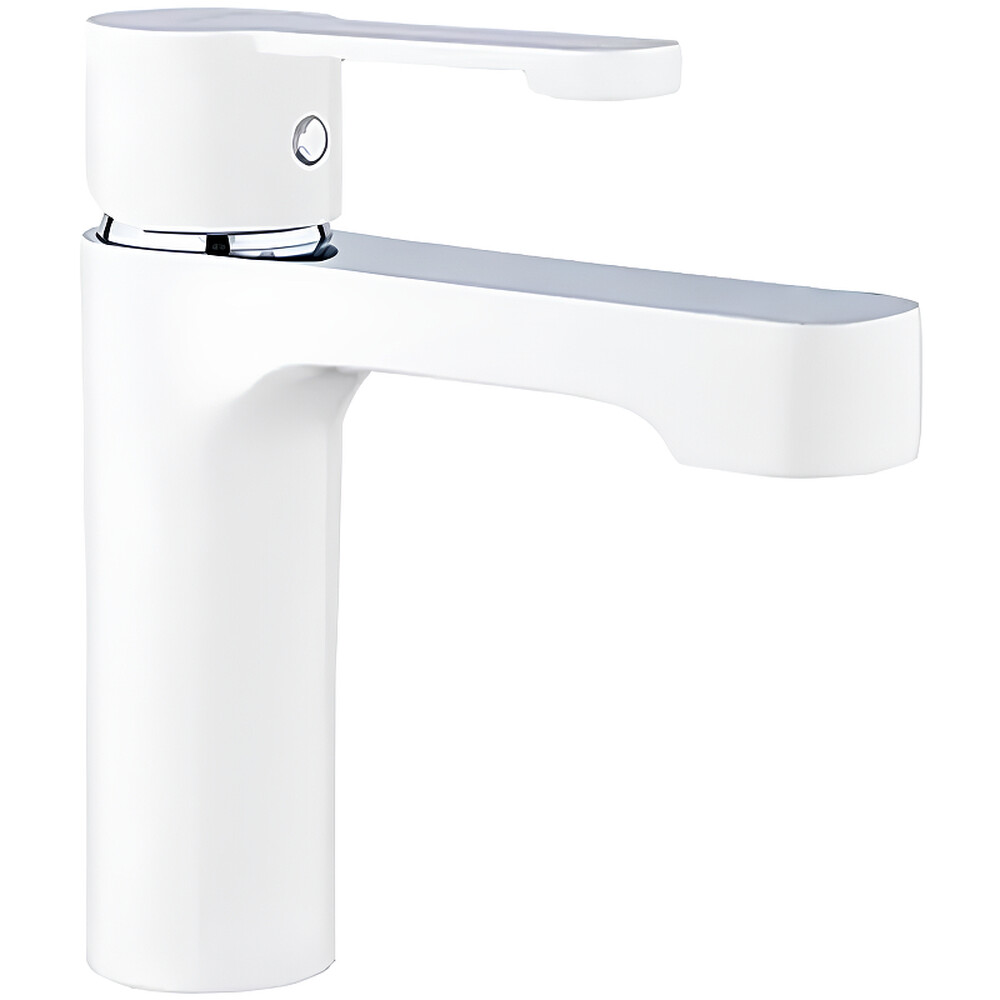 G1002-8 Смеситель Тюльпан GAPPO шар. d-35 (белый/хром) на гайке