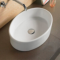 800-7151 Фигурный умывальник накладной 500х360х140 MELANA