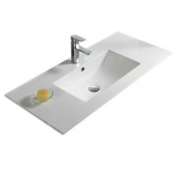 800-9100Е (Е100) Умывальник-столешница для ванной резная 1010х470х165 MELANA