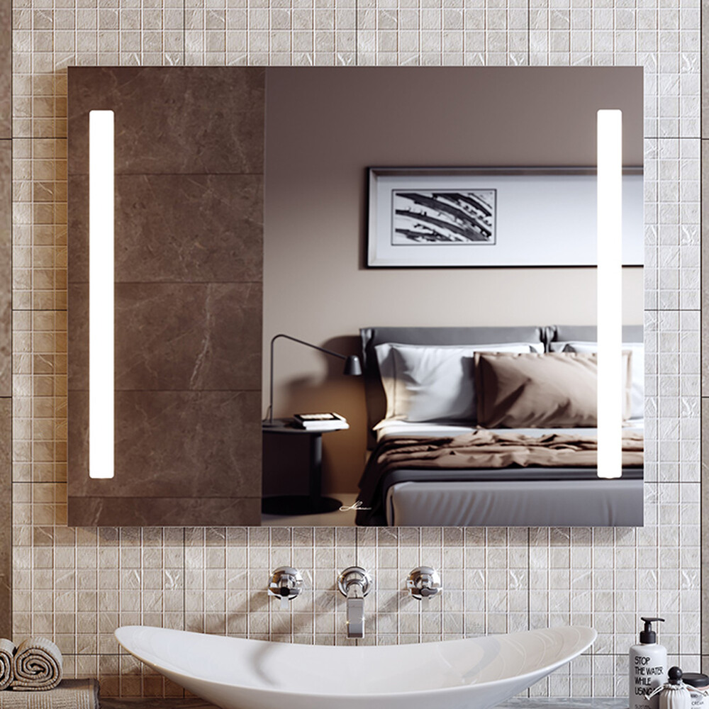Зеркало NEVE DUO 70 р-р: 700х800 Alavann