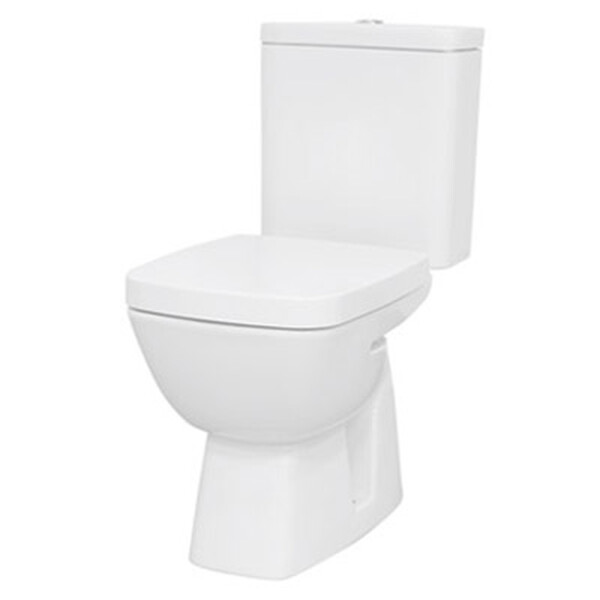 Унитаз-компакт "Нео Лайт" (кос. вып., с 2-кн. арм., нижн. подв., сиденье дюро&soft-close SLIM) 1WH302471