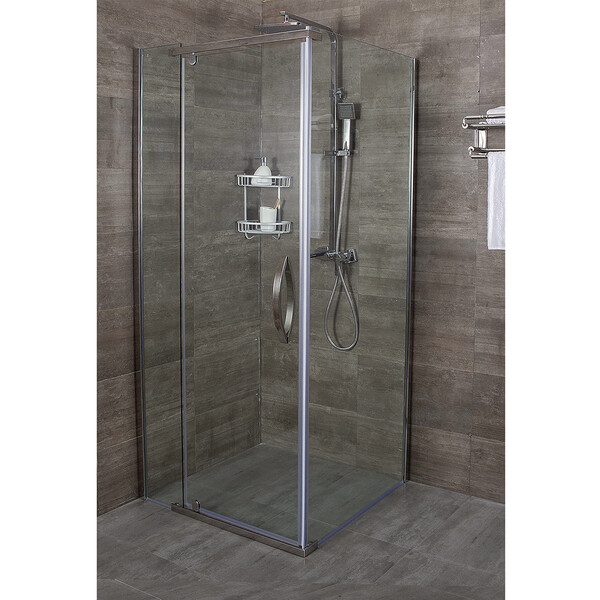 Душевое ограждение ALEX BAITLER AB214-100 (100*100*200) стекло прозрачное 8мм 3к.