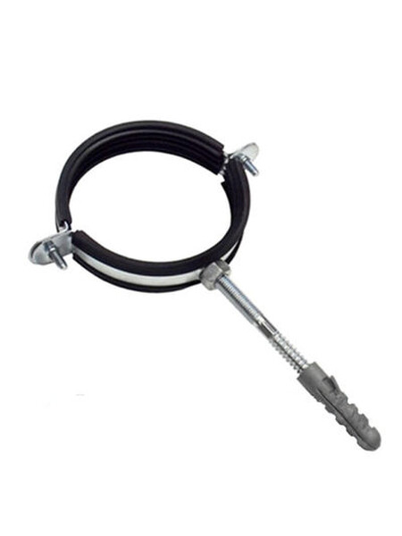 Крепление трубы 2 1/2" (73-80мм) с саморезом (М8) Россия Майер 