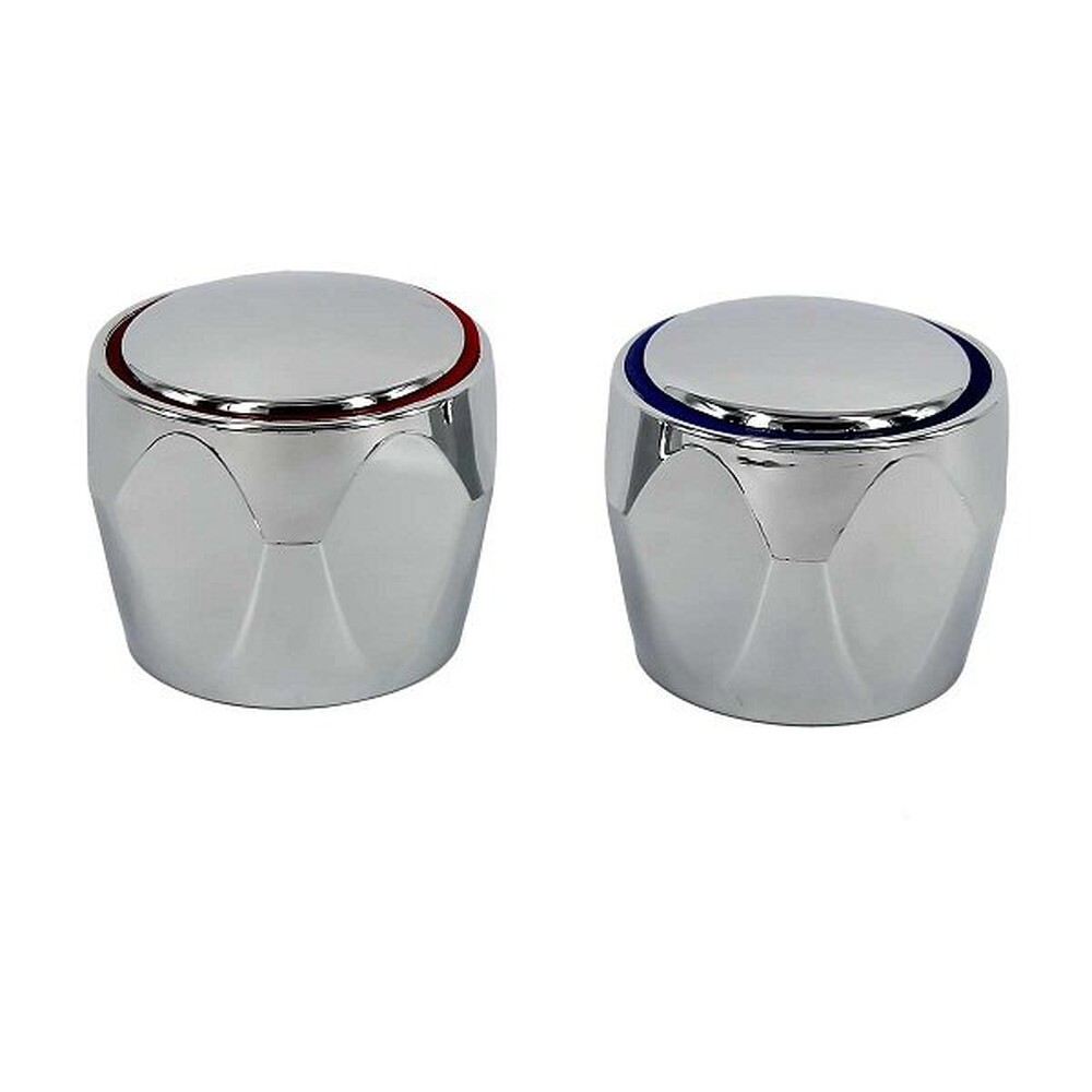 Маховик Глобо квадрат пластик хром