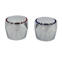 Маховик Глобо квадрат пластик хром