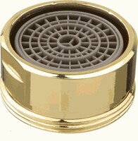 Аэратор лат М24*1 нар рез (золото)