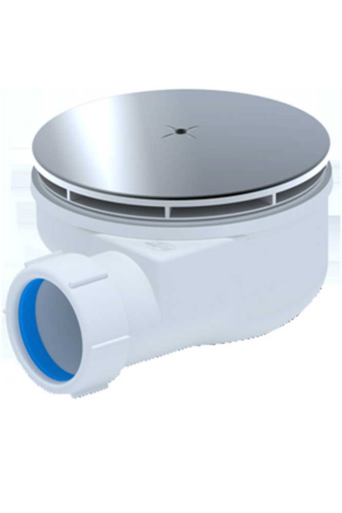 E350C Сифон для душевого поддона АНИ Пласт 1 1/2**90, h 55 хром