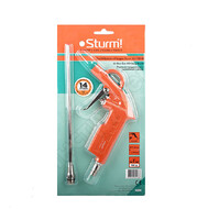 AU-1720-02 Пистолет продувочный удлин сопло Sturm!, 2-6бар, диам 3.8мм, длина сопла 215,5мм