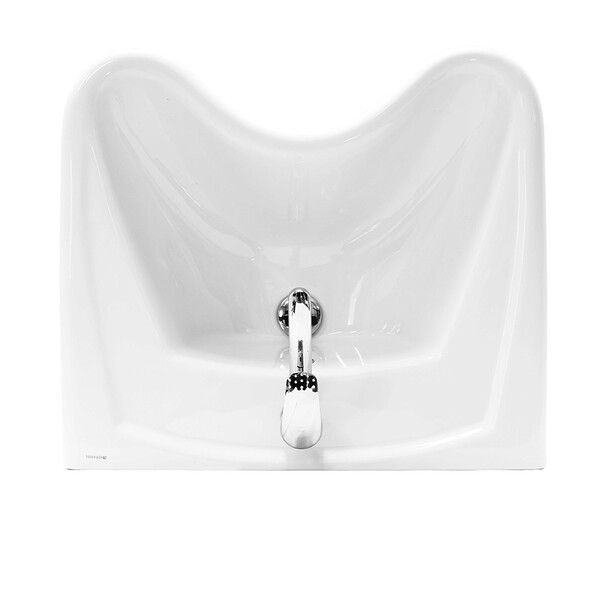 Умывальник "Хирургический" БЕЛЫЙ с отвер. и креплением КЕРАМИН 430793