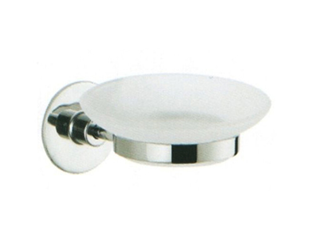 5702/L Мыльница настенная (пластмасса) самоклеющийся *