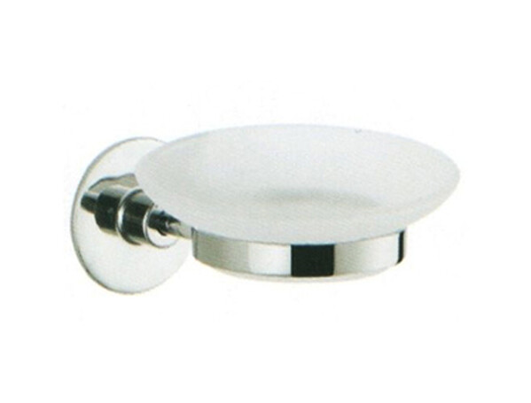 5702/L Мыльница настенная (пластмасса) самоклеющийся *