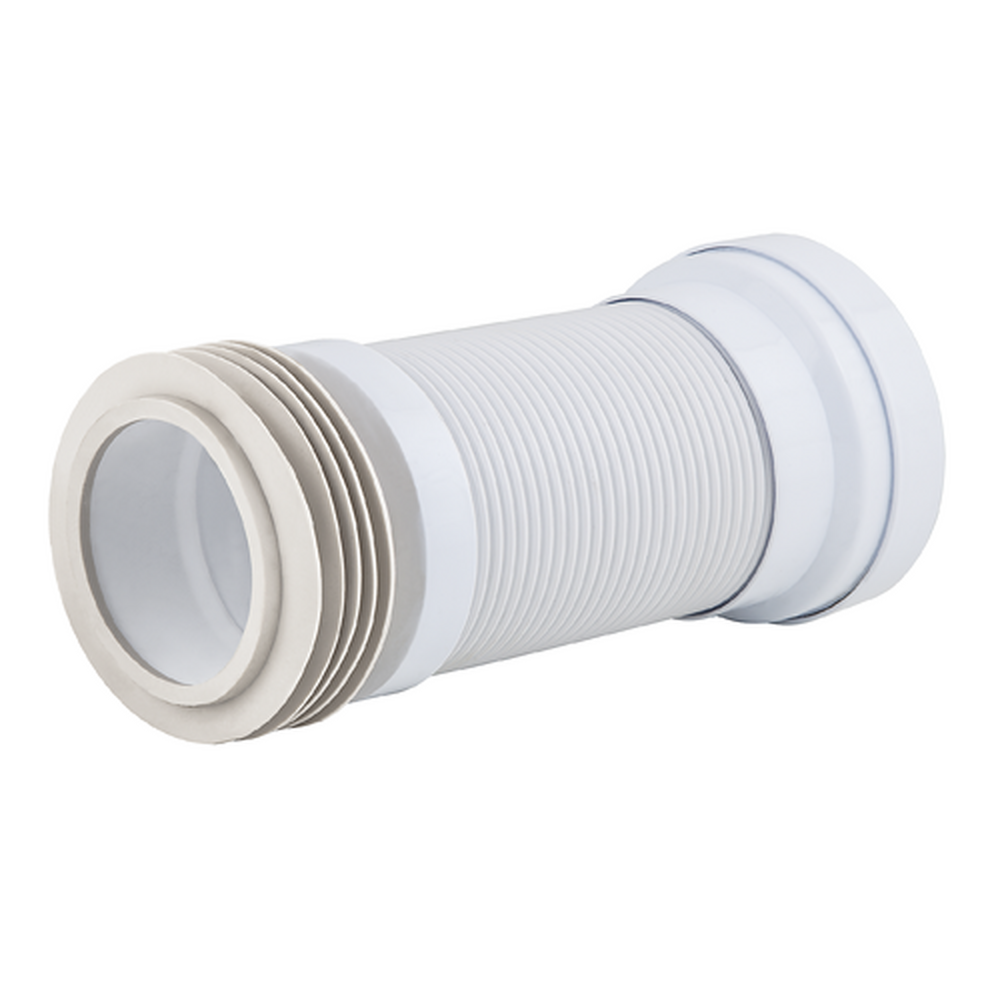 Слив унитаза АРМИРОВАННЫЙ ОРИО раздвижной С-996 /1, L=270-550 мм