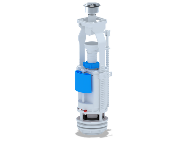 WC7050М Арматура сливная с двойной металл кнопкой АНИ Пласт