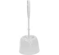 Ершик для унитаза на подставке БЛЕСК СТАНДАРТ 15х39 Белый ротанг ("М-пластика") (М 5010)