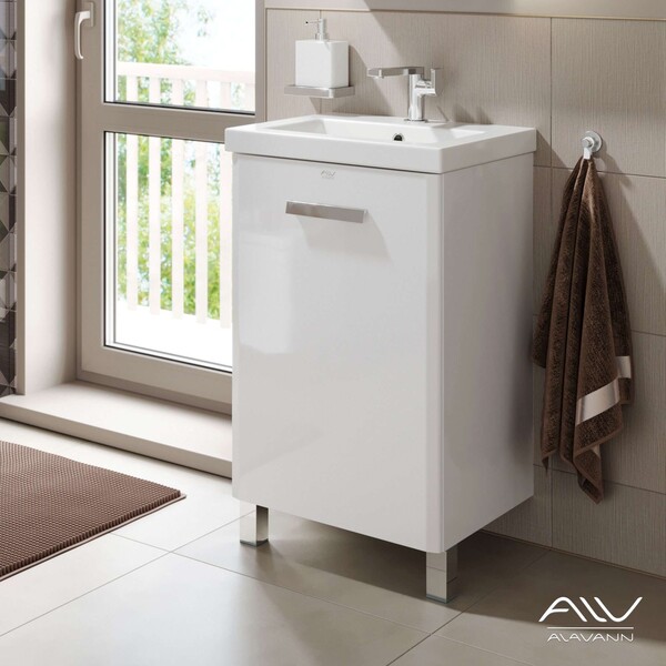 Тумба "DORN - 50" под рак. "Como -50" белый Alavann