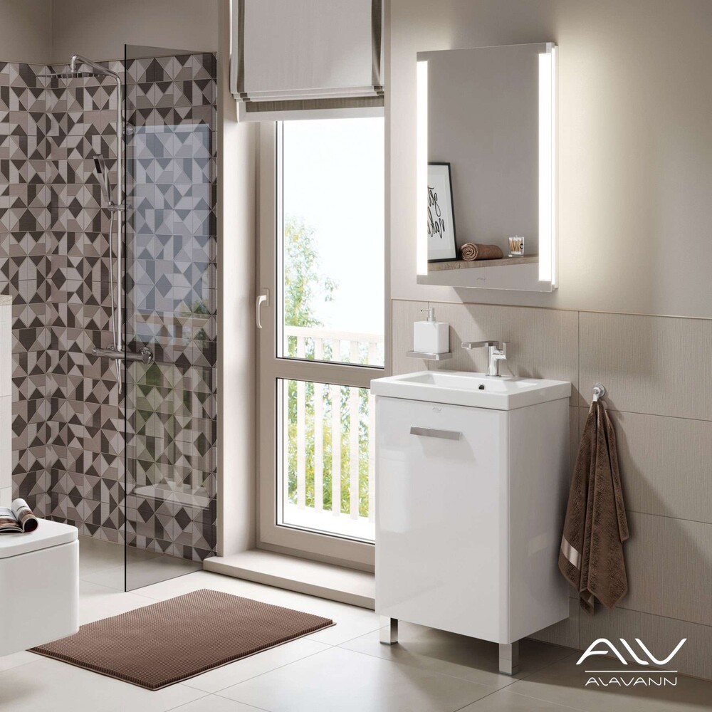 Тумба "DORN - 50" под рак. "Como -50" белый Alavann