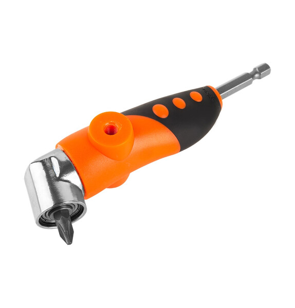 1041-02-AD Адаптер для бит УГЛОВОЙ, УСКОРЯЕТ РАБОТУ НА 50%, 4 биты 25мм PH2, Sturm!